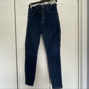 Madewell high rise skinny